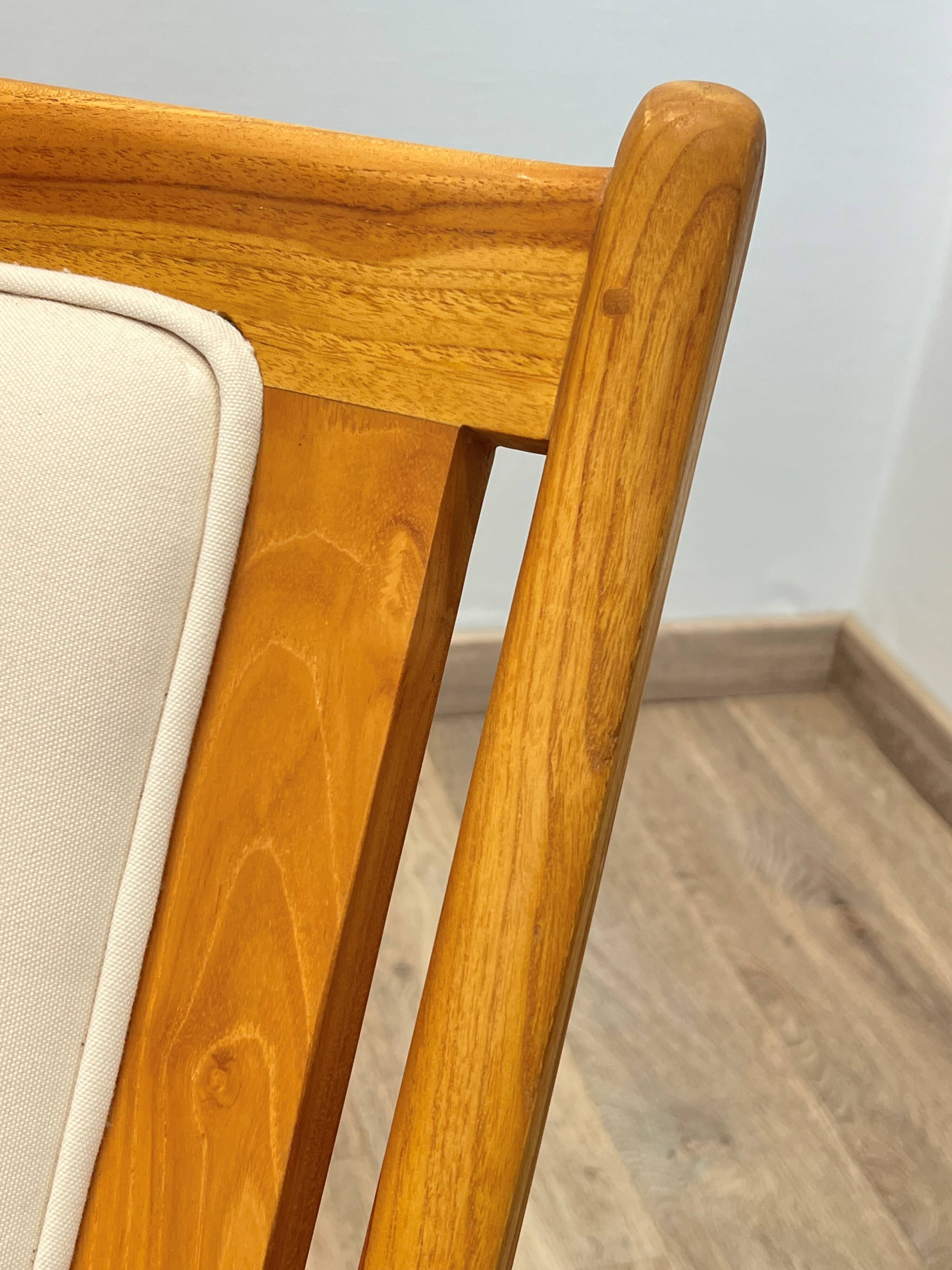 Scandinavian armchair in teak