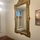 Antique gilded Louis XVI mirror