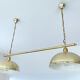 Vintage Grand Chandelier, Brass, 60s