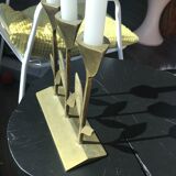 Art Deco tulip candlestick