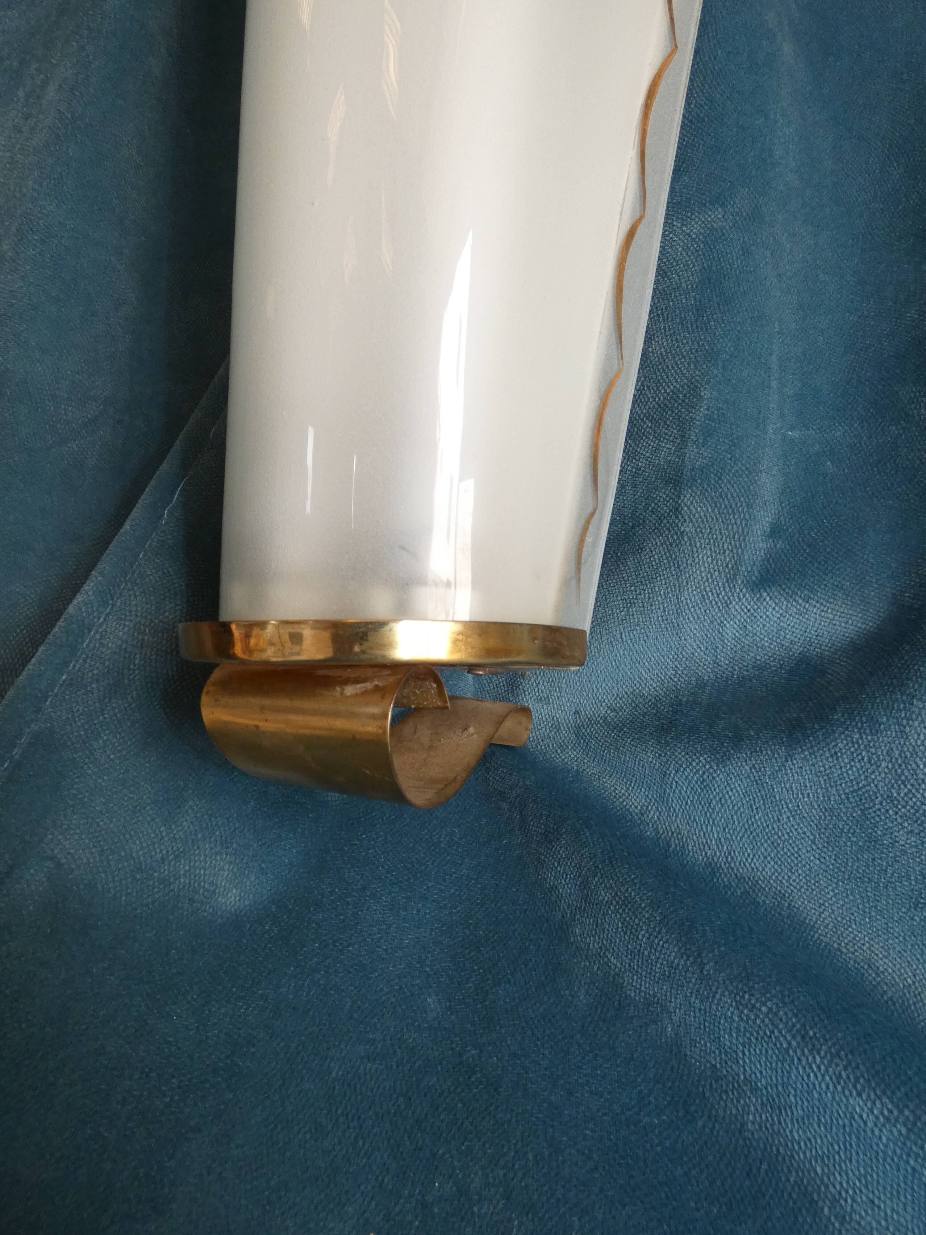 Art deco theatre applied in laiton glass french work 1930