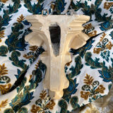 Old plaster wall console