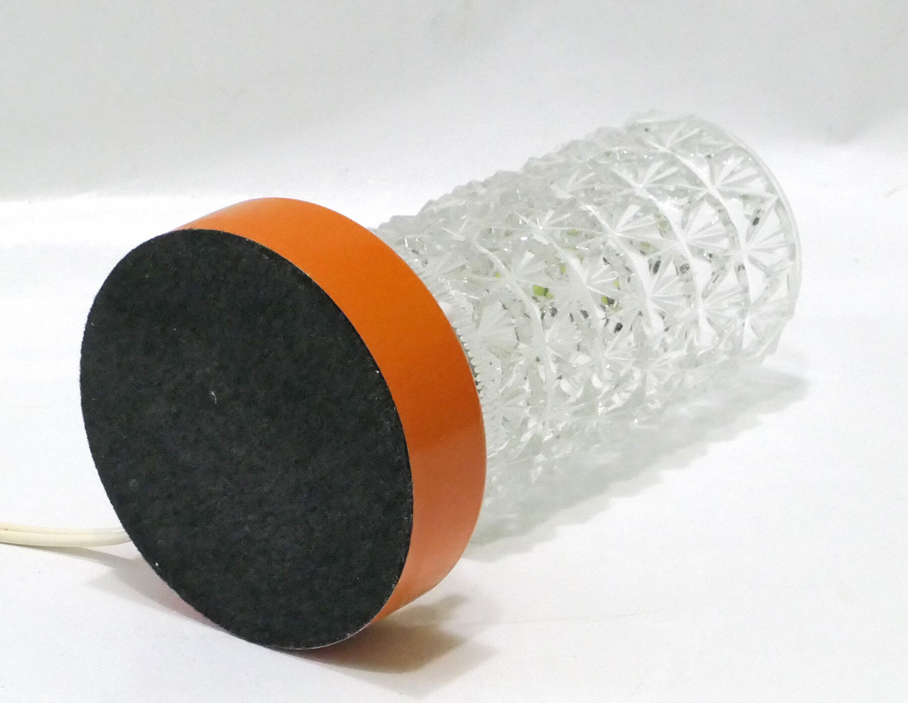Lampe de table années 1960 orange