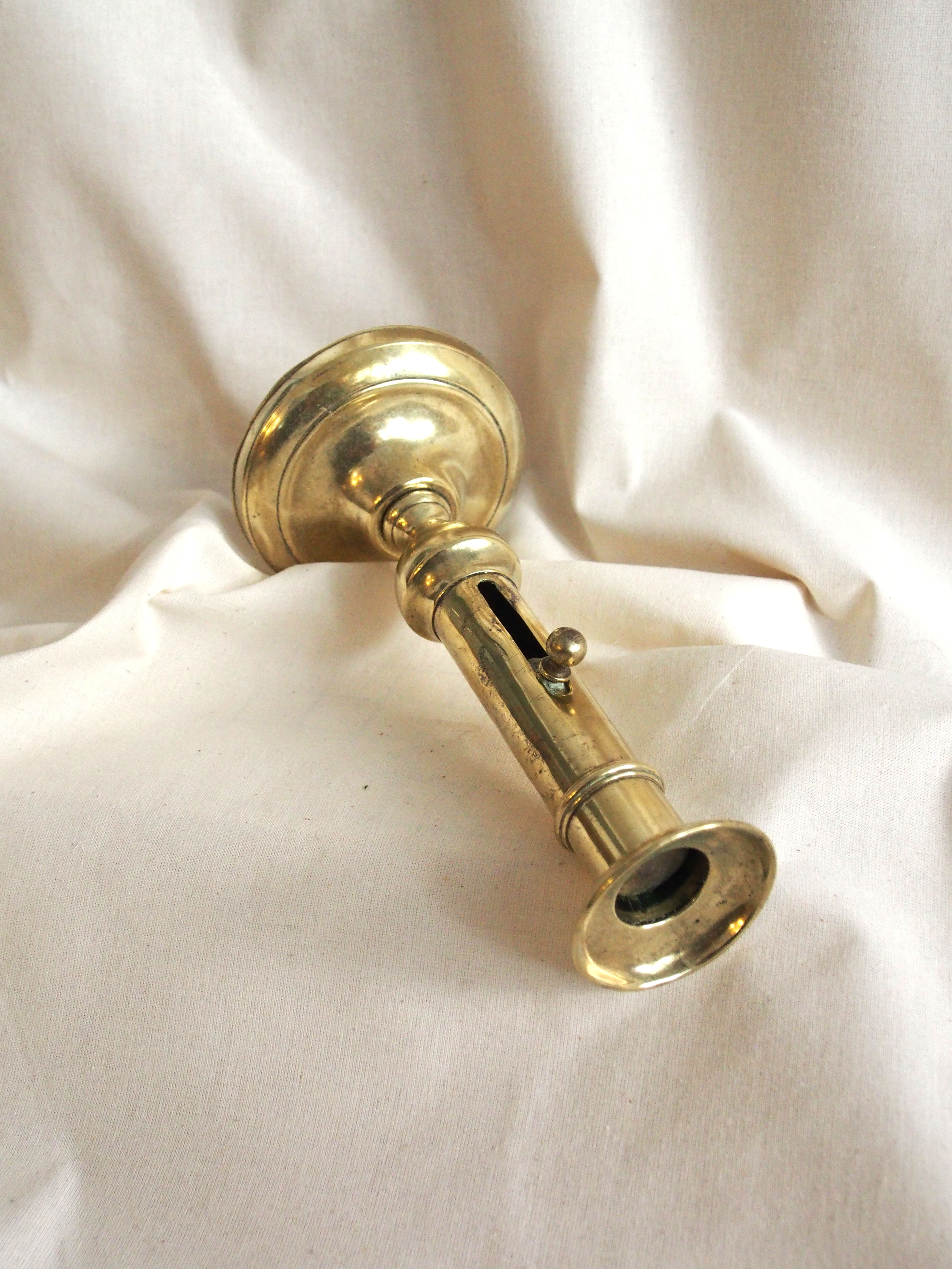 Brass candlestick