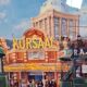 Lithograph kursaal 1920 los angeles signed 1996 in beautiful frame 64x78