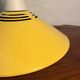 Memphis style metal pendant light from the 80s
