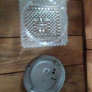Original glass cast glass ceiling globe old vintage diamond tip