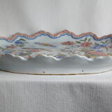 Flat earthenware of Rouen polychrome decoration cornucopia of plenty