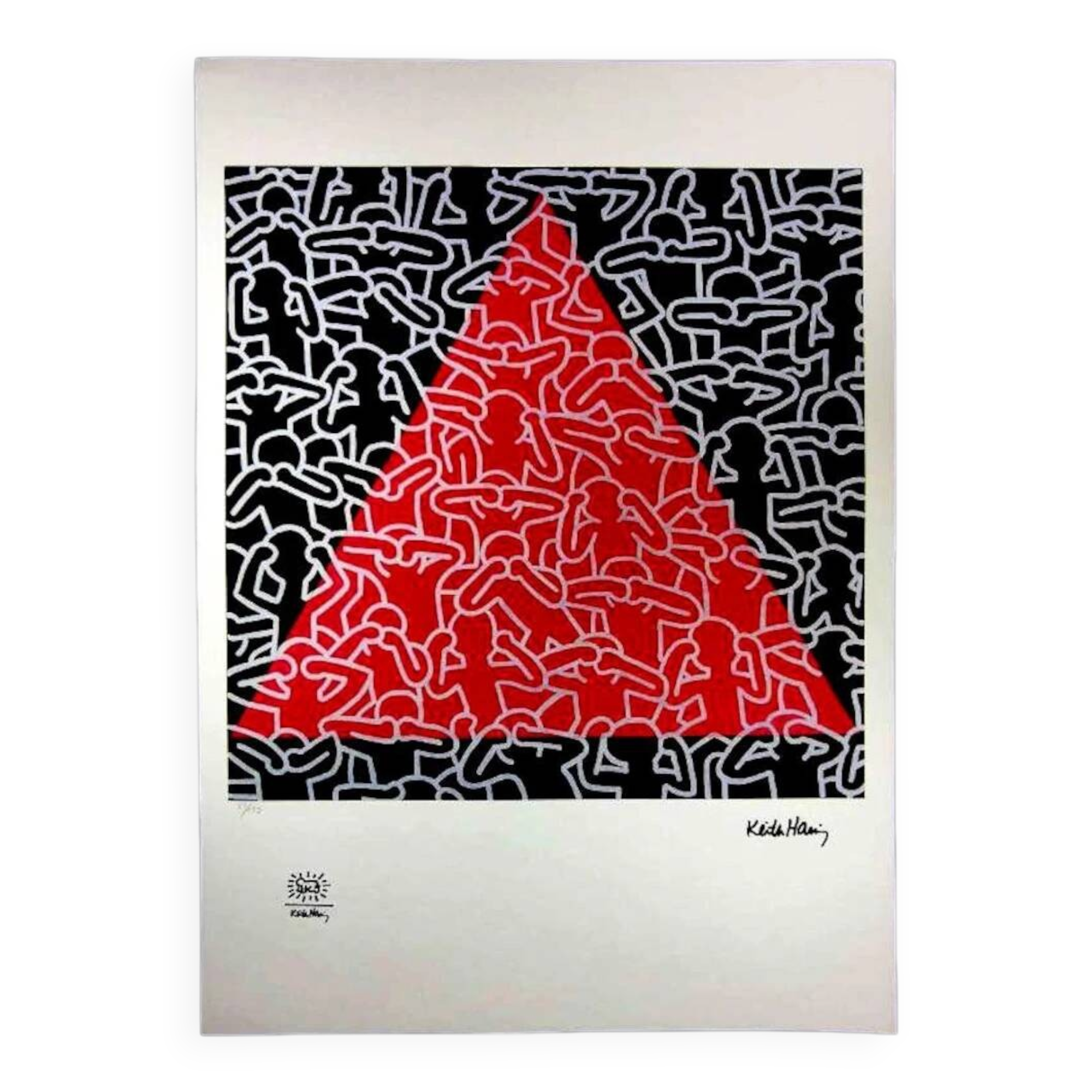 Limited Edition Lithograph by Keith Haring, 1990s - Pencil Numbered
