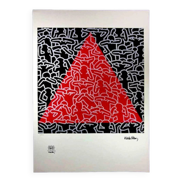 Limited Edition Lithograph by Keith Haring, 1990s - Pencil Numbered