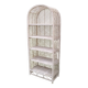 70s rattan shelf