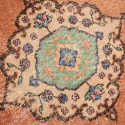 3x12 Oriental Orange Persian Runner Rug, 89x384Cm
