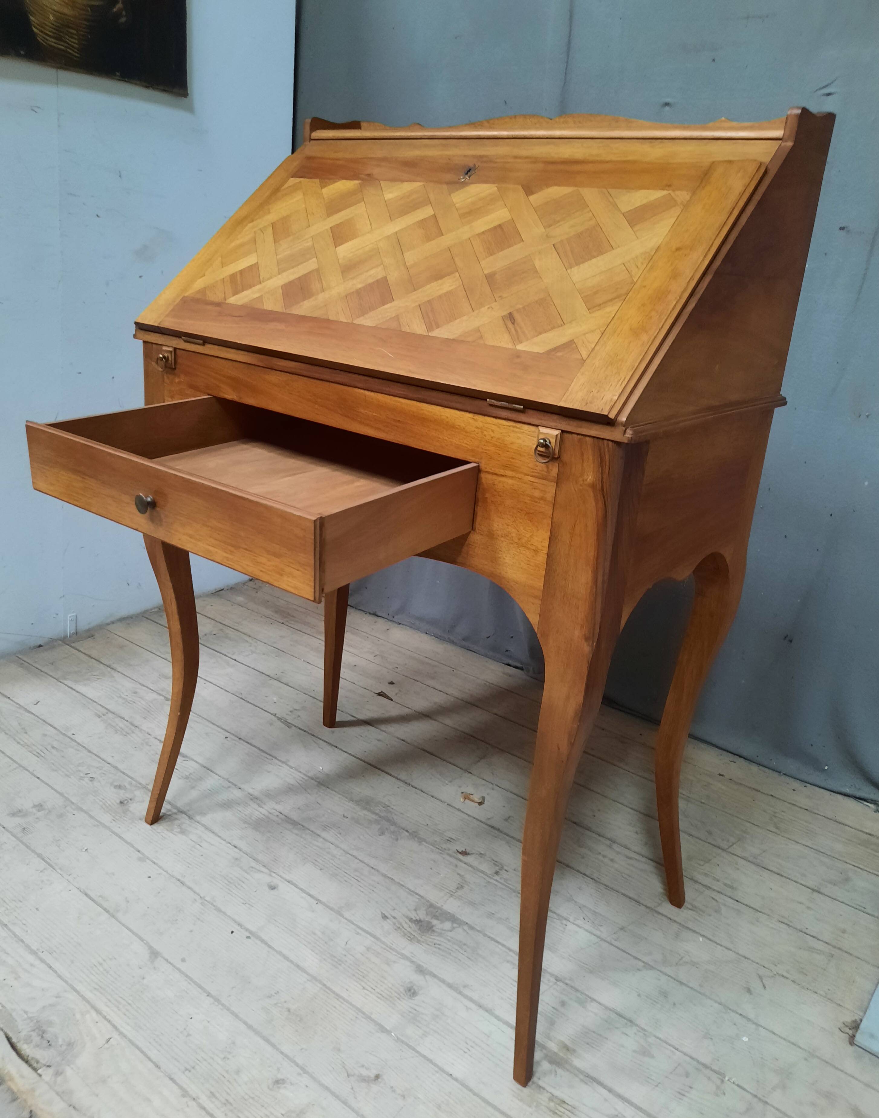 Louis XV style sloping desk
