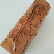 Stoneware vase signed LM, organic style, 70s/90s