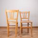 Suite de 2 chaises bistrot