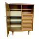 🌿 Armoire vintage bois & cannage – Style scandinave ✨