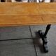 Wooden console table