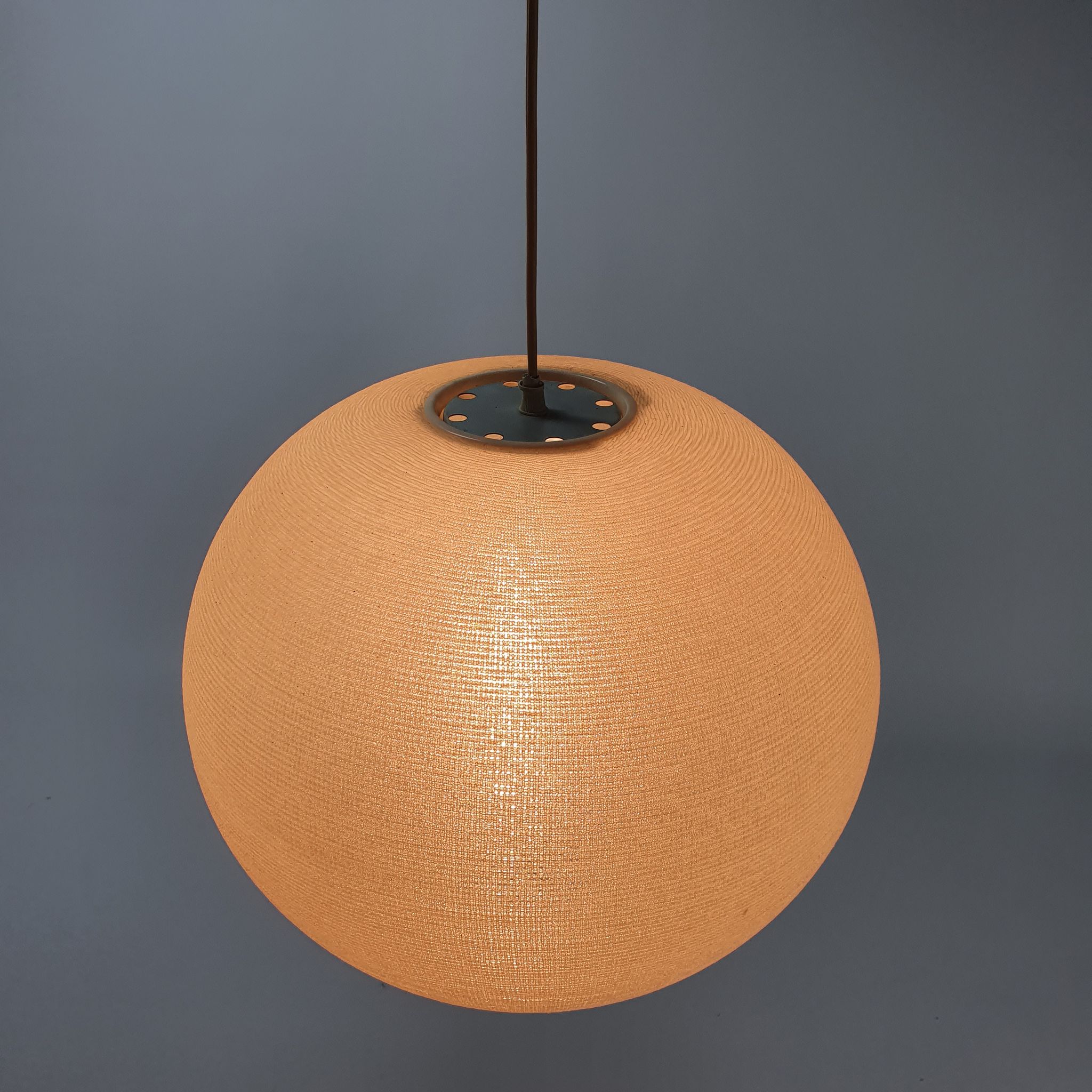 Mid century plastic lampion bollamp, 1960s