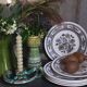 Six assiettes à dessert porcelaine Anglaise WOOD & SONS service Dorset