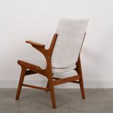 Beech armchair, scandinavian design, 1960s