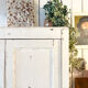 Armoire parisienne patine blanche