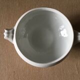 White broth bowl and salad bowl