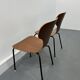 Chaises Mid-Century en Contreplaqué Danois, 1950s, Set de 2