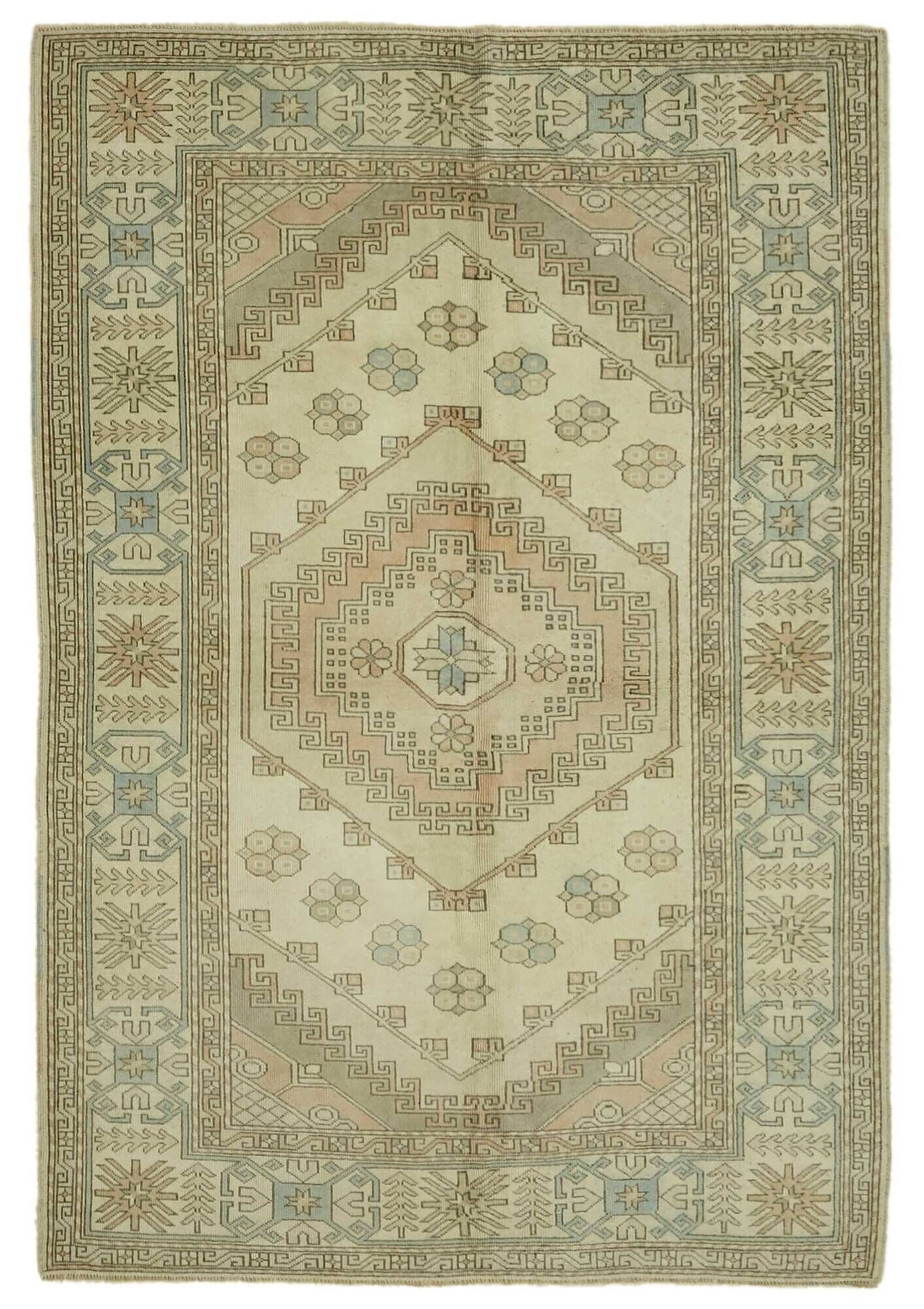 Turkish Vintage Anatolian Rug 162 cm x 236 cm