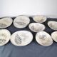 Assiettes Salins 1970