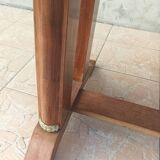 Art Deco table in burr walnut