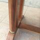 Art Deco table in burr walnut