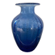 Vintage bubbled glass vase