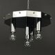 Grand vintage Murano glass chandelier by Av Mazzega, Italy, 1970s.