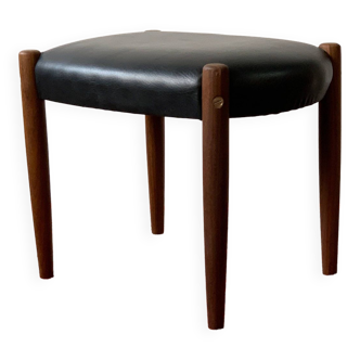 Teak stool/footrest, 1970's denmark, vintage