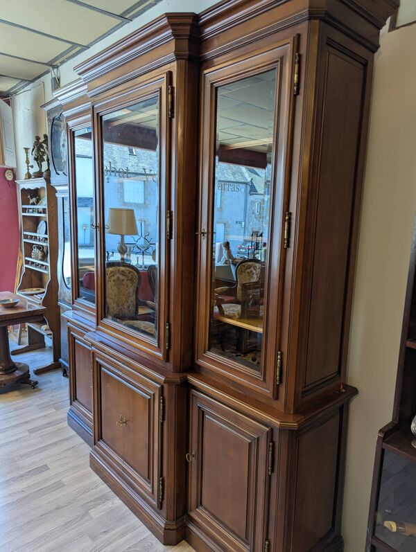 Bibliothèque en merisier