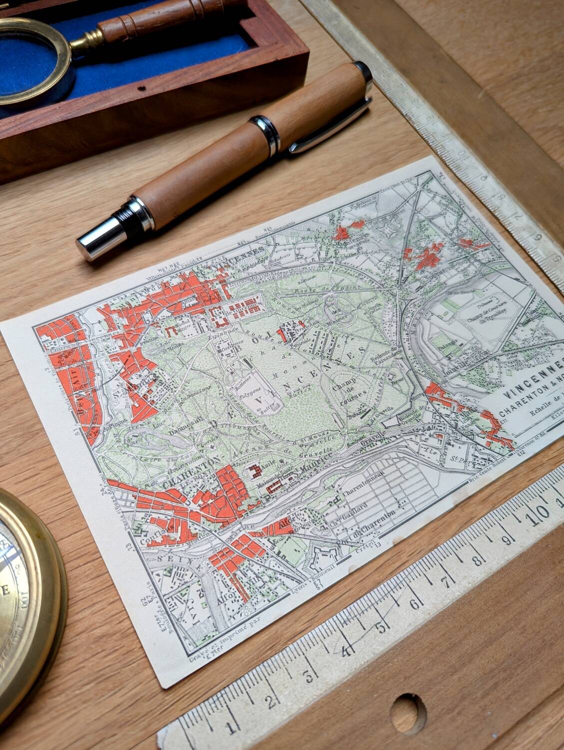 1914, the Bois de Vincennes