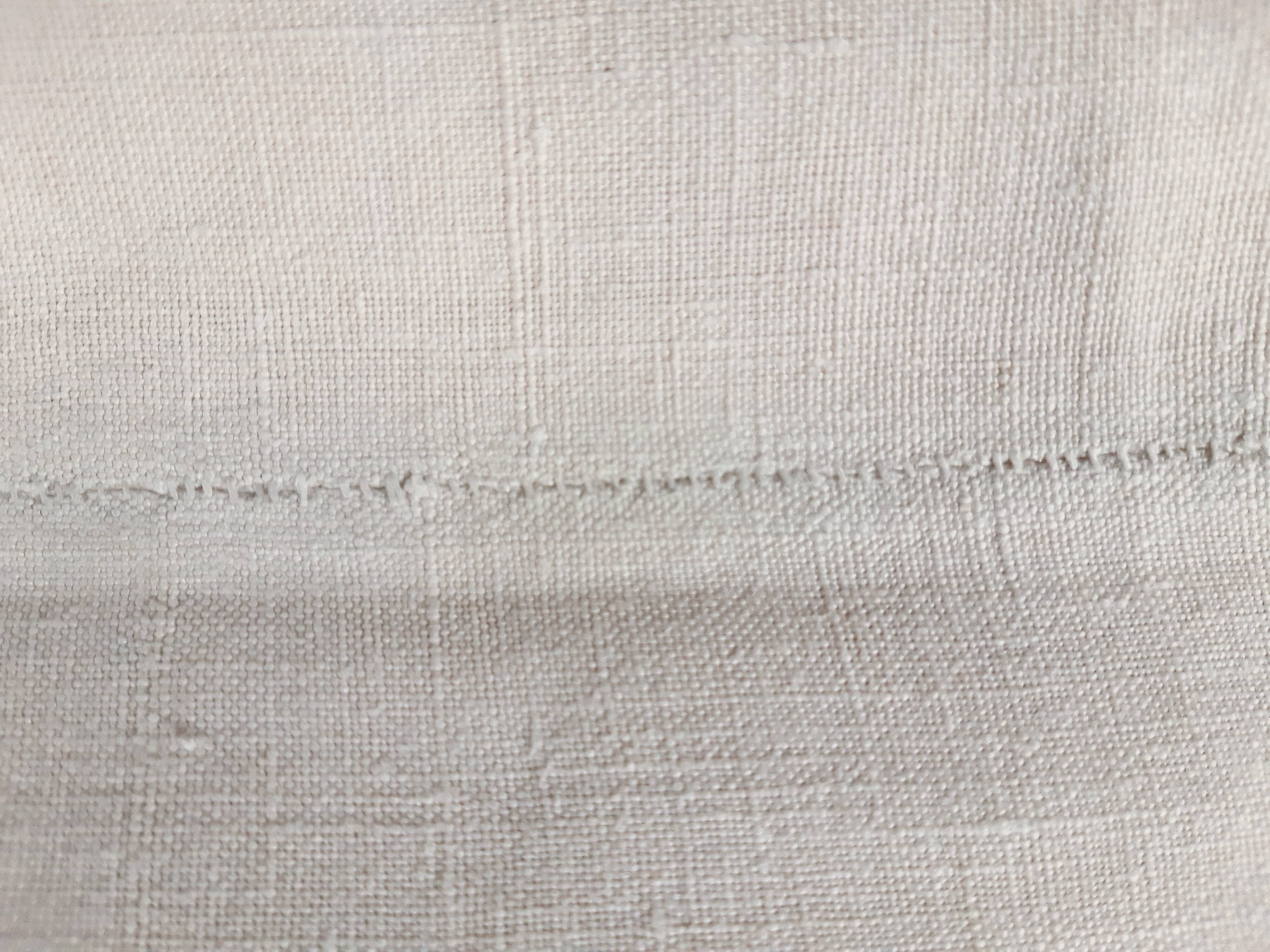 Nappe de campagne monogrammée tt en rouge