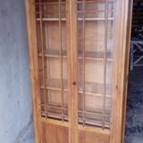 vintage showcase cabinet