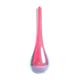 Sommerso drop vase in red and blue, Murano 1950s.