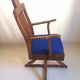 1900 Solid Teak Barber Chair