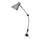 Large Grey Industrial Workshop Table Lamp, 1960s