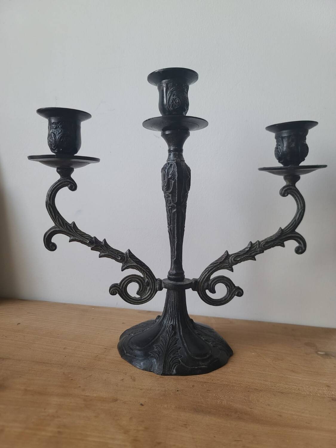 Metal chandelier