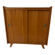 Vintage shoe cabinet with compass legs