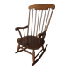 Wooden rocking chair