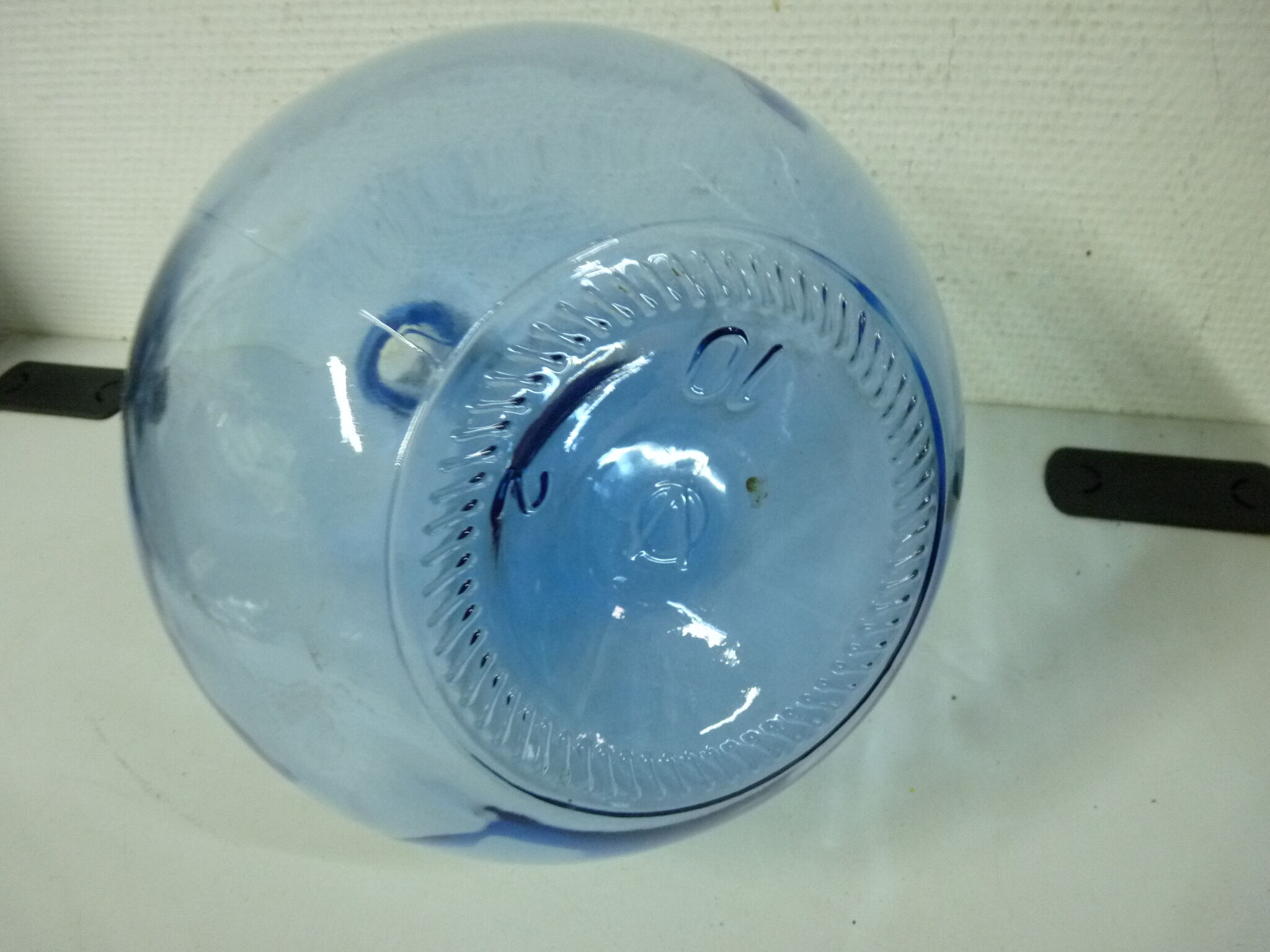 Dame-jeanne bleue 10 litres