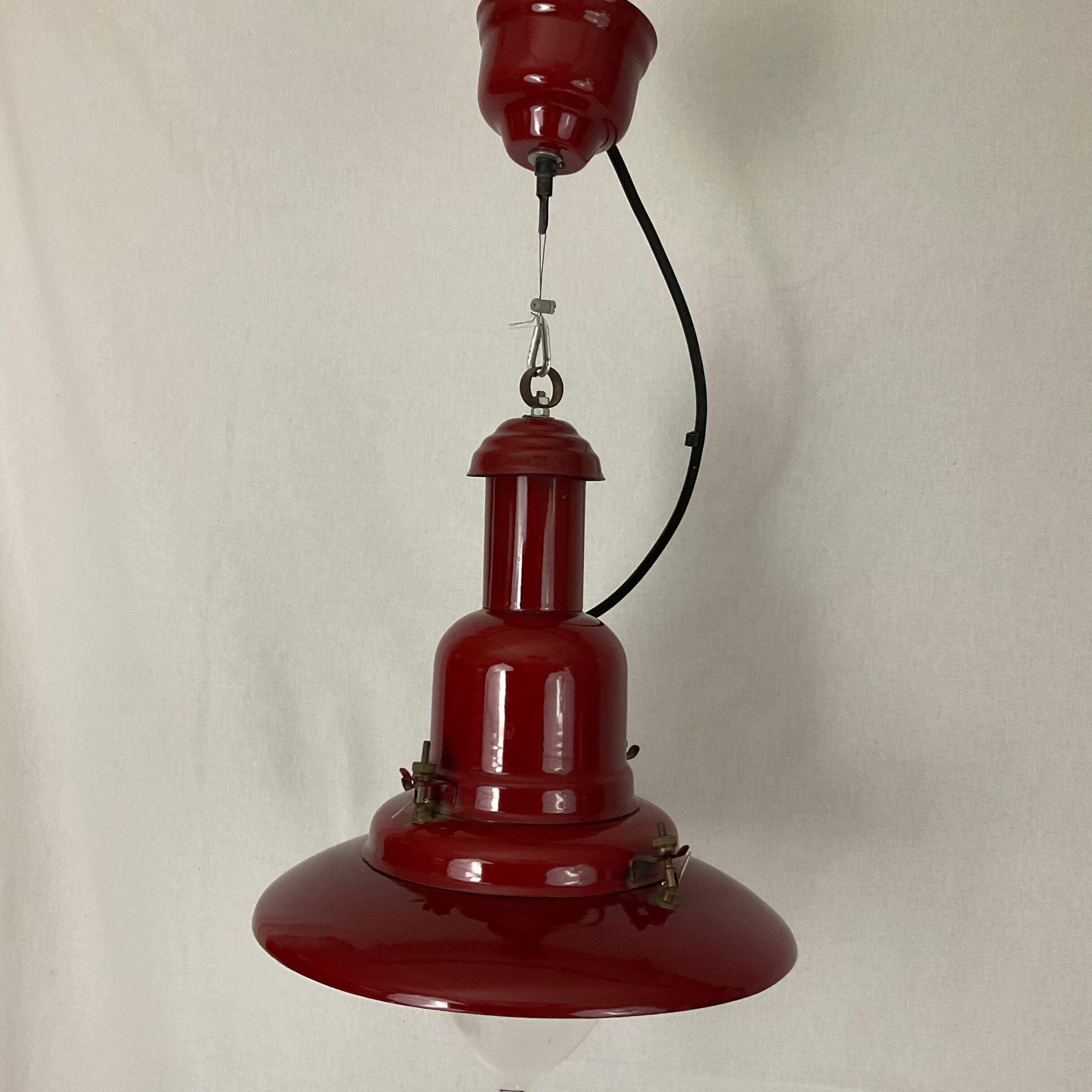 Hanging lamp uccello red style fishing lamp