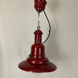 Suspension uccello rouge style lampe pecheur