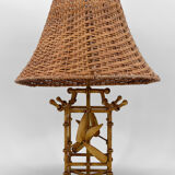 Japanese lamp imitation bamboo, circa 1970
