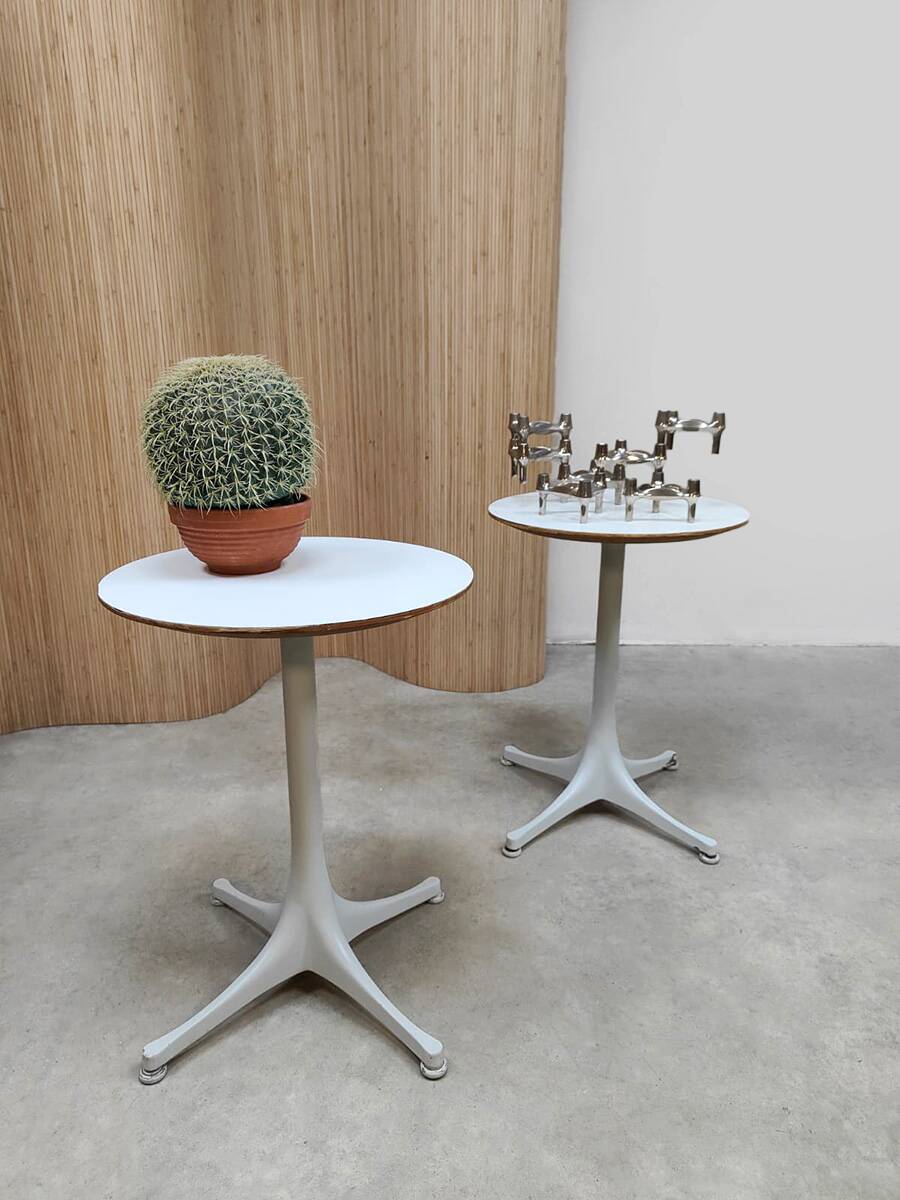 Vintage design swag leg side tables George Nelson for Herman Miller
