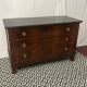 Commode Empire, époque début du XIXe siècle en bois de placage acajou